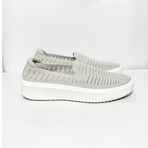 Skechers Women’s Court Break Heart Breaker Slip-On Shoes Size 9 Light Beige